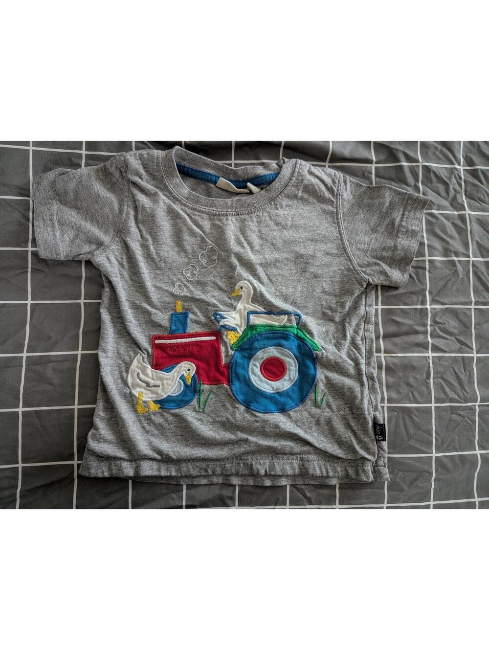 Jojo duck on tractor tee